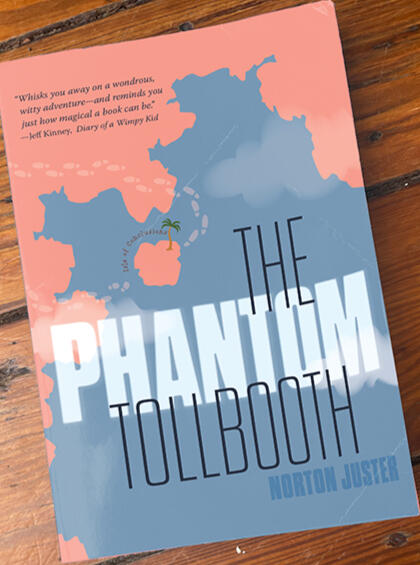 Book Cover Redesign - The Phantom Tollbooth